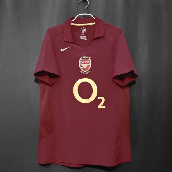 Arsenal O2 2005-06 Highbury Farewell Jersey