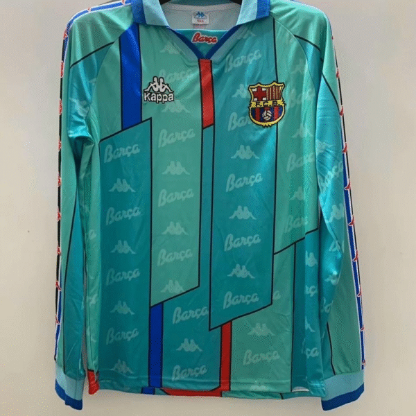 Barcelona 1995-97 Away Jersey - Full sleeves