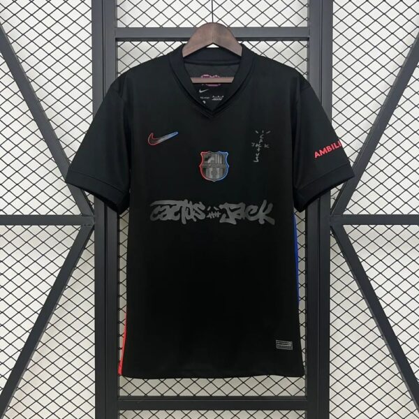 Barcelona 2025-26 Jersery Travis Scott Cactus Jack