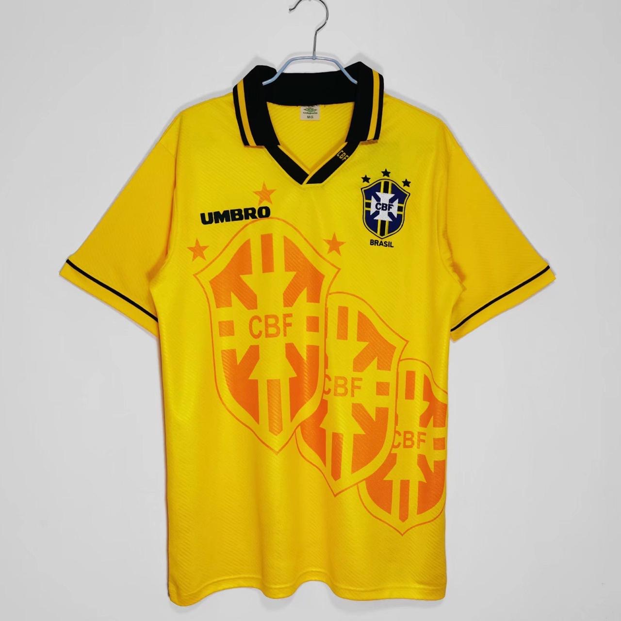 Brazil 1994 Home Jersey Brazil 1994 Home Jersey - Image 1