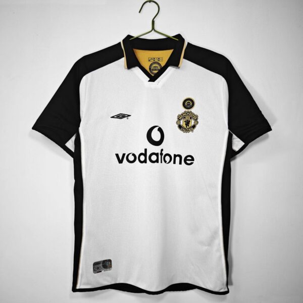 Manchester United 2002-03 Away Jersey (100 Years at Old Trafford Edition)