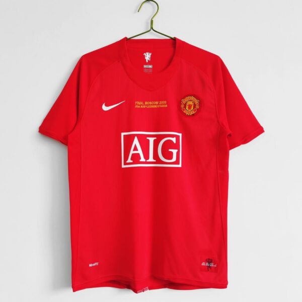 Manchester United 2008 Champions League Final Home Jersey