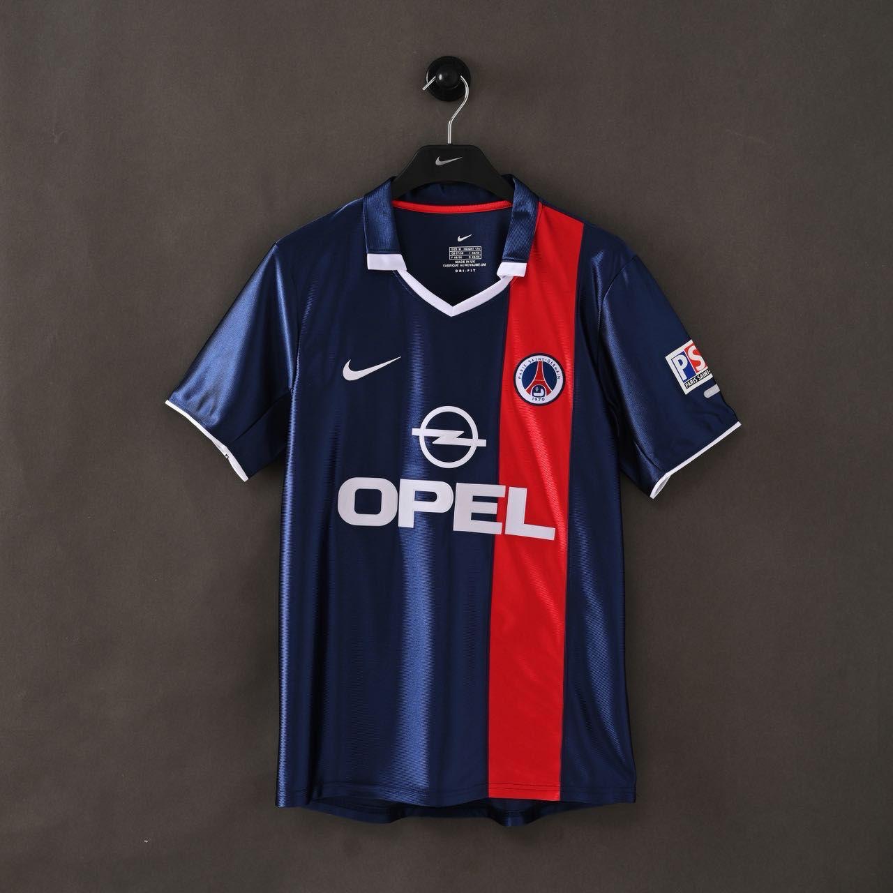 PSG 2001-02 Home Jersey PSG 2001-02 Home Jersey - Image 1