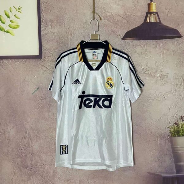 Real Madrid 1999-00 Home Jersey