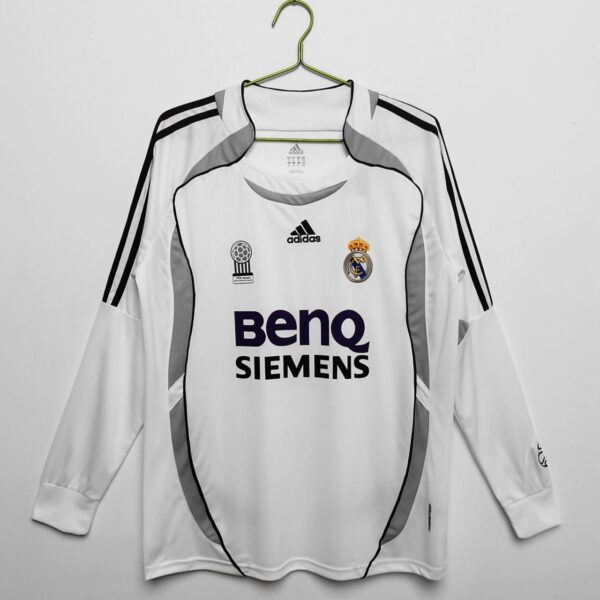 Real Madrid 2006-07 Home Jersey - Full Sleeves