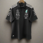 Mercedes AMG Petronas Team Polo - Black