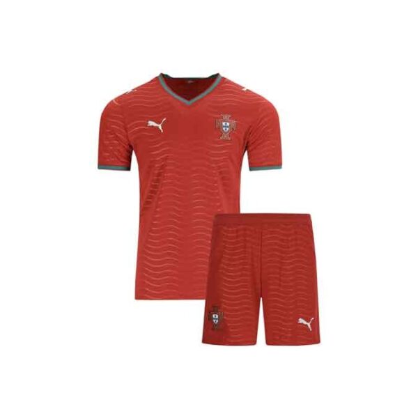 Portugal Home 2026 world cup fan version with shorts kids collection